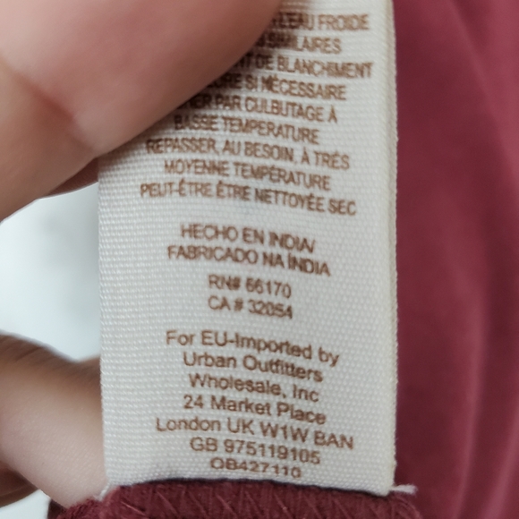 FREE PEOPLE Primrose Tee Blouse Top Floral Sienna - Picture 12 of 14